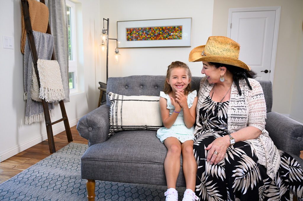 Hometown Health member portraits photographed at Reno ranch home