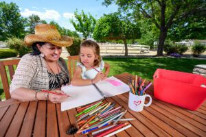 Hometown Health member portraits photographed at Reno ranch home