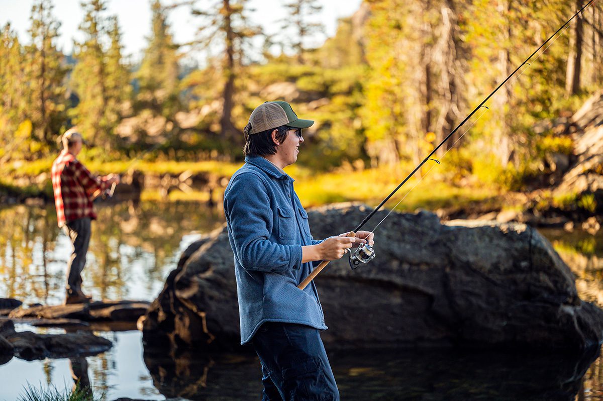 Meatballs in a cast iron pan